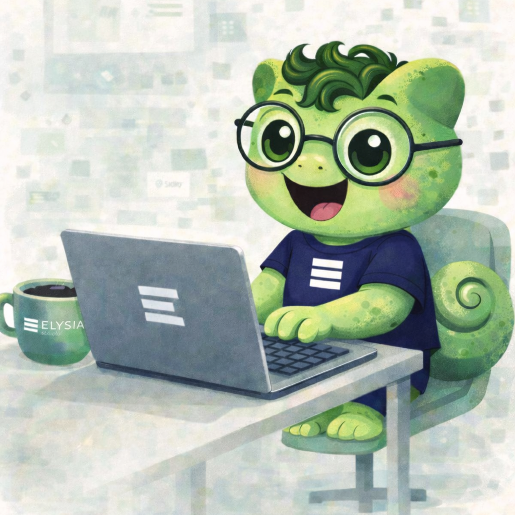 Chez ELYSIA Studio, nous transformons vos idées en une identité visuelle claire, structurée et impactante.